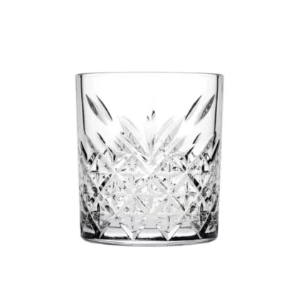 Pasabahce timeless rocks verre, clear, 11-3/4 oz - pg52790