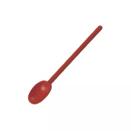 Matfer Bourgeat Exoglass One-Piece Spoon, Red, 12