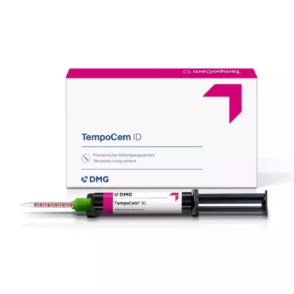 DMG TempoCem ID Smartmix Temporary luting cement, 1x5ml Syringe, 10 Smartmix Tips