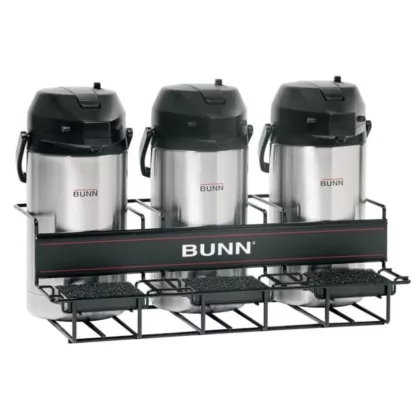 Bunn 3 Section Airpot Serving Rack
