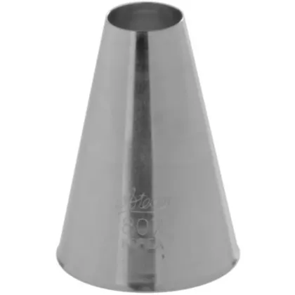 Ateco 9/16 Plain Pastry Tip, Stainless steel