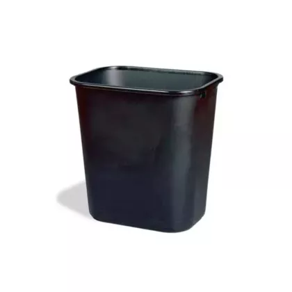 Rubbermaid Waste Container Black 26.6 LT, Black - 152/FG2956