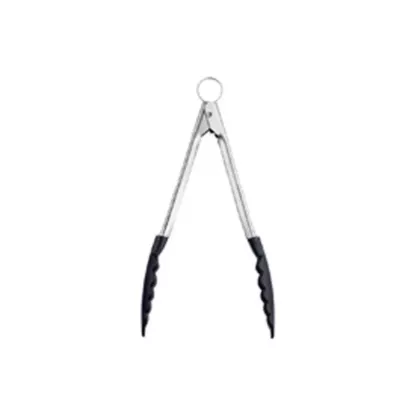 Cuisipro nylon non-stick locking tongs, noir, 9.5