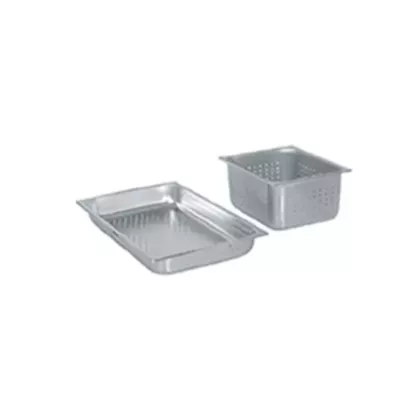 Browne Perforated Steam Table Pan, 1/2 Size, 2.5