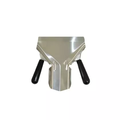 Johnson-rose french fry bagger scoop, double-handed - ffb-ss