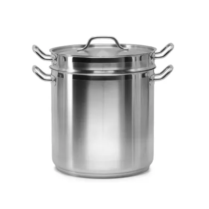 SignatureWares Stainless Steel Double Boiler w/ Insert, 20 q