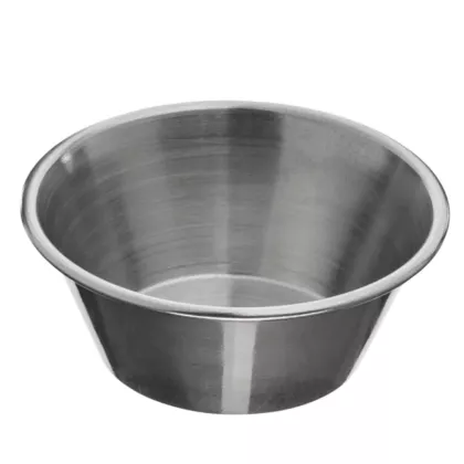 Browne 1.5 Oz Sauce Cup, Stainless Steel, 12/ Case