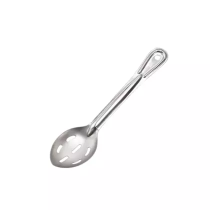 Browne slotted serving spoon, stainless steel, 15