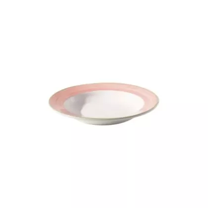 Continental Cosmo 11 Oz Soup Plate, Pink 24 /Case