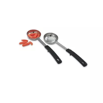 Vollrath Spoodle, Flat Bottom, Solid, Black, 4 oz - 61172 19