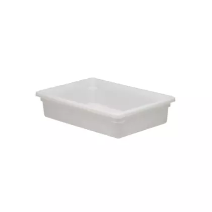 Cambro camwear poly food box, white, 18