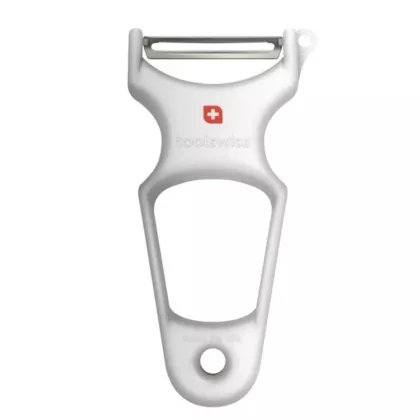 Toolswiss Classinox Vegetable Peeler, White