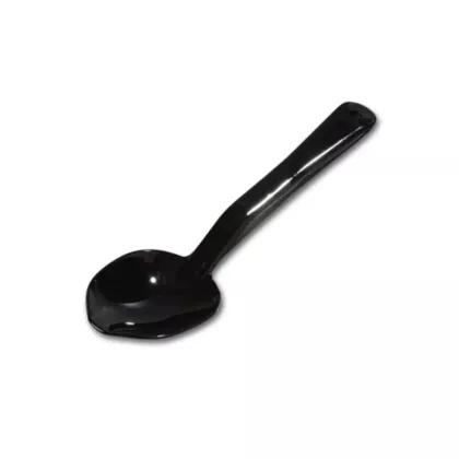 Carlisle Solid Serving Spoon, Black, 11