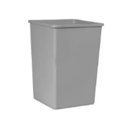 Rubbermaid Untouchable Square Container 35 Gal, Grey - 152/F