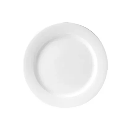 Steelite Monaco Flat Rim Plate, White, 8