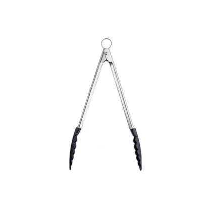 Cuisipro nylon non-stick locking tongs noir, 12