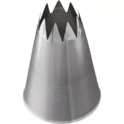 Ateco 5/8 Star Piping Tip, Stainless Steel