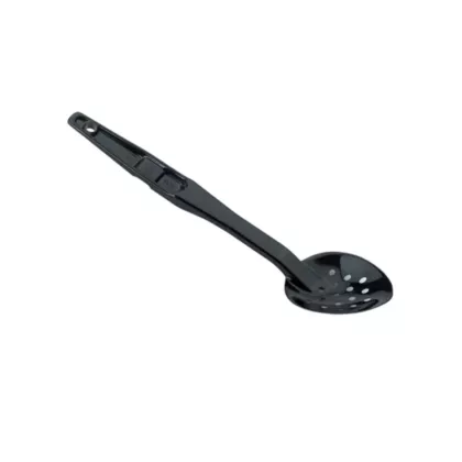 Cambro camwear perforated deli serving spoon, noir, 13