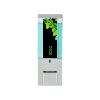 1-Chamber iQon Liquid Bath Amenities Dispenser color Transluscent Chrome 