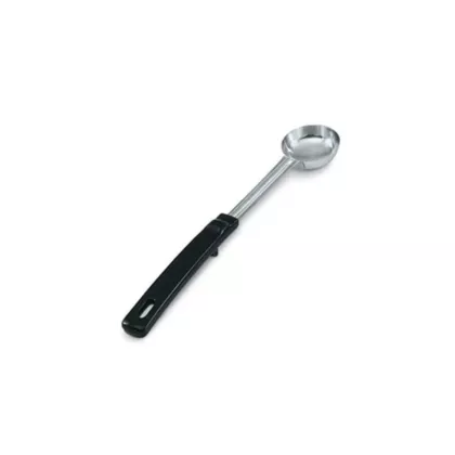 Vollrath Spoodle, Solid, w/ Grip 'N Serv Handle, Black, 1 oz