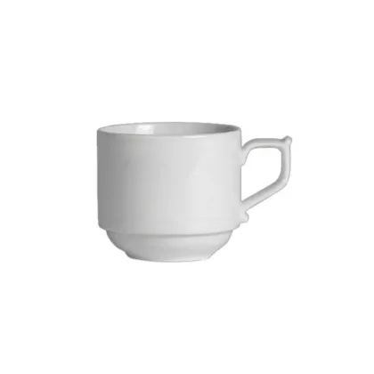 Steelite Concerto Coffee Cup, White, 6.75 oz 2DZ - 6306P770