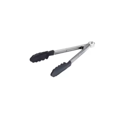 Cuisipro silicone locking tongs, noir, 12