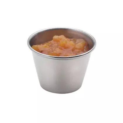 Browne Stainless Steel Sauce Cup, 1.5 oz - 12/Case