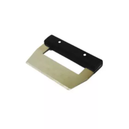 Magnum stainless steel dough scraper w/ polypropelyne handle