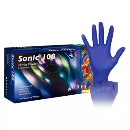 Aurelia Sonic 100 Nitrile Powder Free Gloves, 100/box