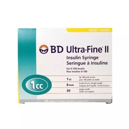 BD Ultra-Fine Syringe/Needle 1cc 30g x 5/16