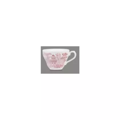 Churchill Vintage Prints 7 Oz Georgian Tea Cup, Cranberry Willow 12 /Case -  CWL GTC7