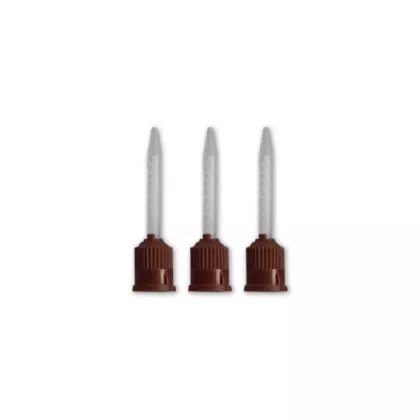 MARK3 HP Mixing Tips Brown Short Tapered End 1:1 for temporary cement, 30/pkg