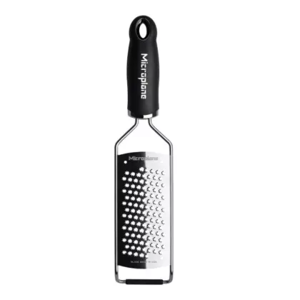 Microplane Gourmet Parmesan Grater with Black Handle