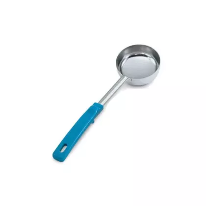 Vollrath 6 Oz Solid Spoodle, Teal Handle(62177)