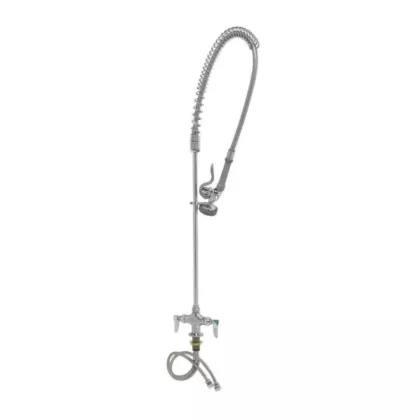 T&S Brass Pre Rinse Single Hole Deck Mount Faucet with 44