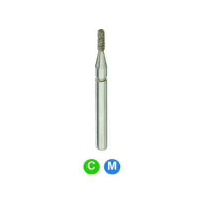 Crosstech Diamond Burs Flat End Cylinder,  A13SSC 835-009, 5/pkg