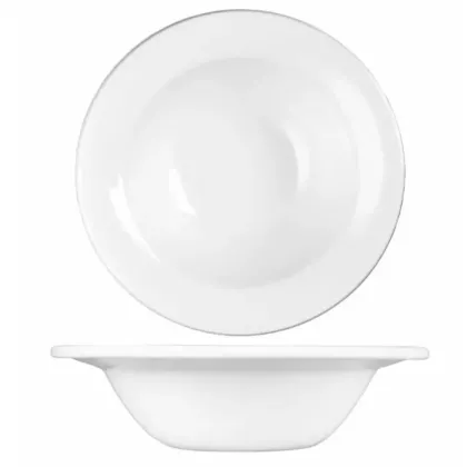 Churchill Profile 9 Oz Oatmeal Bowl, White 12 /Case - WH VPOB