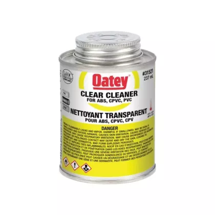 Oatey Clear Pipe Cleaner, 250 ml, Bottle (31521)