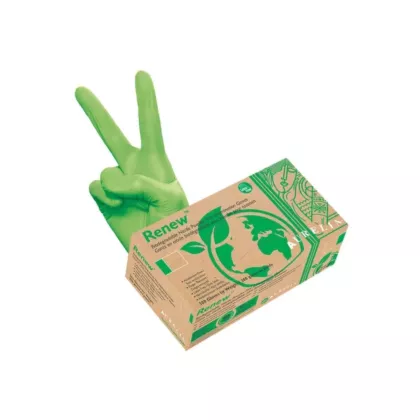 Aurelia Renew Nitrile Biodegradable Powder Free Exam Gloves 300/box