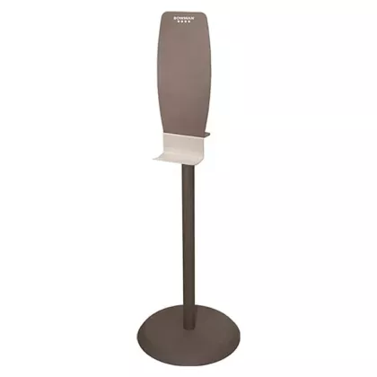 Hand Sanitizer Touch Free Dispenser Floor Stand with Drip Tray (VMBOW-KS102-0029)