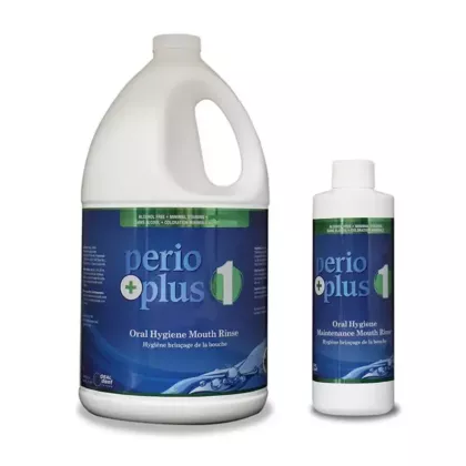 ODP PerioPlus Mouth Rinse #3 Professional Pre/Post Procedure, DIY Kit, 2x4L + 16x250mL empty bottles 