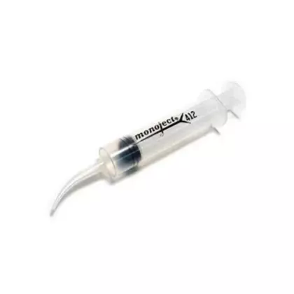 Monoject 412 12cc Curved Tip Syringe Sterile 50/Box