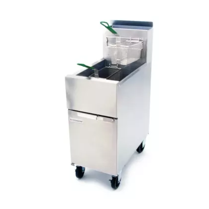 Dean 50 lb Floor Fryer Natural Gas 120,000 BTU