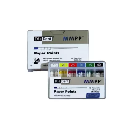 DiaDent (201-605) Paper Points #25 Spillproof mmMarked 200/Box