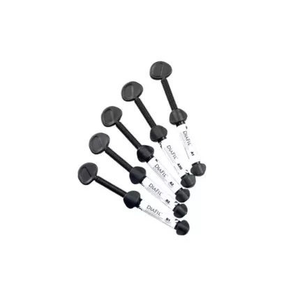 DiaDent DiaFil Light-Cured Nanohybrid Composite Syringe, 4g/syringe (VMDIA-A2001-120X)