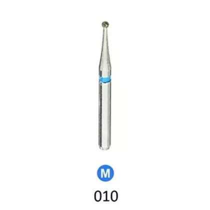 ValuDiamond Burs Round 801-010 Medium Grit 10/pkg (VMV-801-010M)