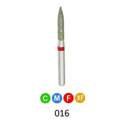 ValuDiamond Burs Flame 862-016, 10/pkg