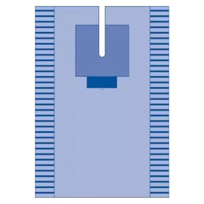 Drape ENT Split 8/cs (VMDYNJP7001)