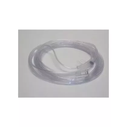 CO2 Sampling Line Nasal Cannula, Adult, Straight Tip, 7' (2.1m) Sure Flow Tubing (Male & Female Connectors Included) 25/case (VMGL-GK1012-CO2)