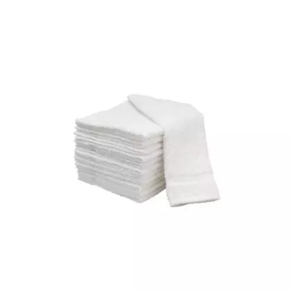 10/Single 100% Cotton Basic Economy Gym Towels - 12/Pack